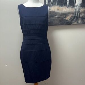 Calvin Klein Navy Midi Dress